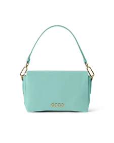 ECCO® Pinch Umhängetasche aus Leder - Blau - M
