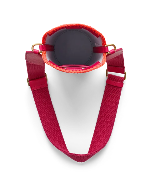 ECCO® Pot Umhängetasche aus Leder - Pink - Be