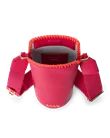 ECCO® Pot Umhängetasche aus Leder - Pink - I