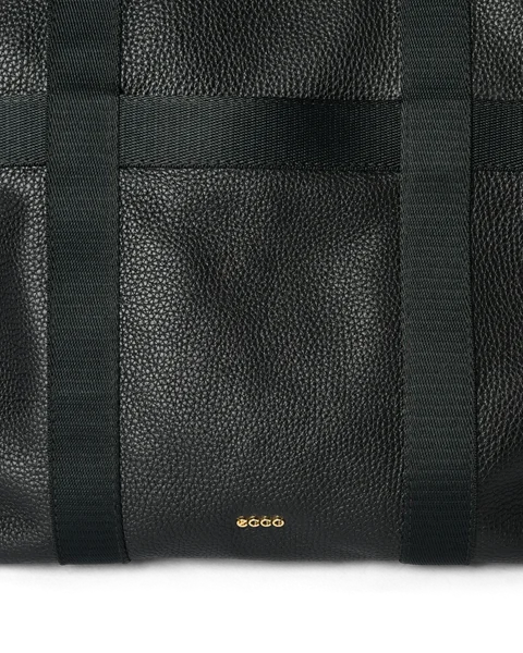 ECCO® shopper taske i læder - Sort - D2