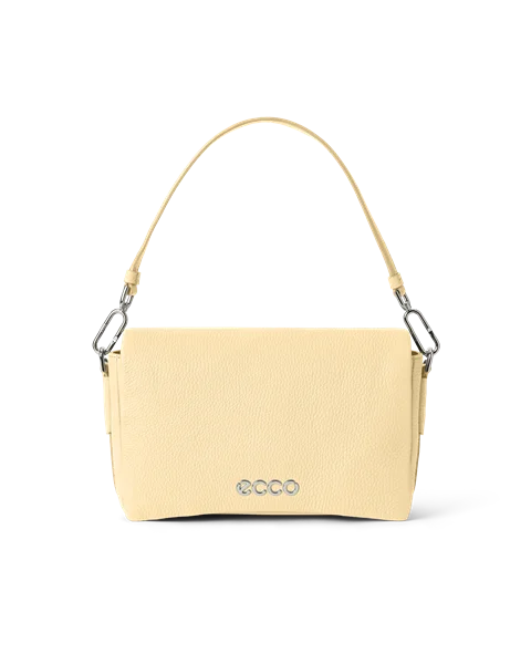 ECCO® Pinch skuldertaske i læder - Gul - M