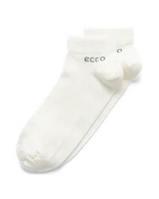 Unisex nízké ponožky (balení po 2 párech) ECCO® Longlife - Bílá - O