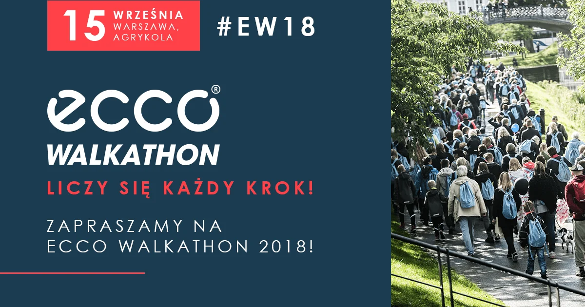 ECCO Walkathon - 15 września, Warszawa -